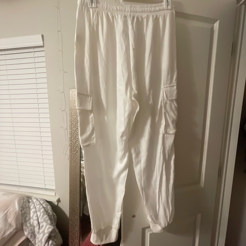 white joggers